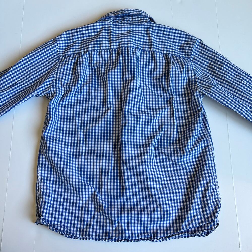 Crewcuts Poplin Gingham Button-Down Shirt - Picture 9 of 9